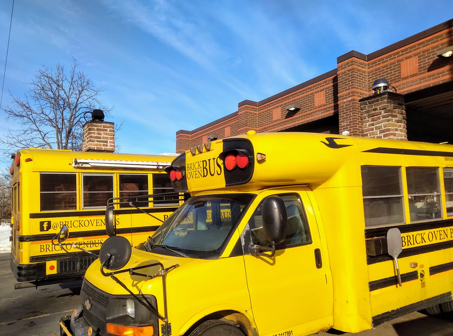 Brick oven bus venn brewing
